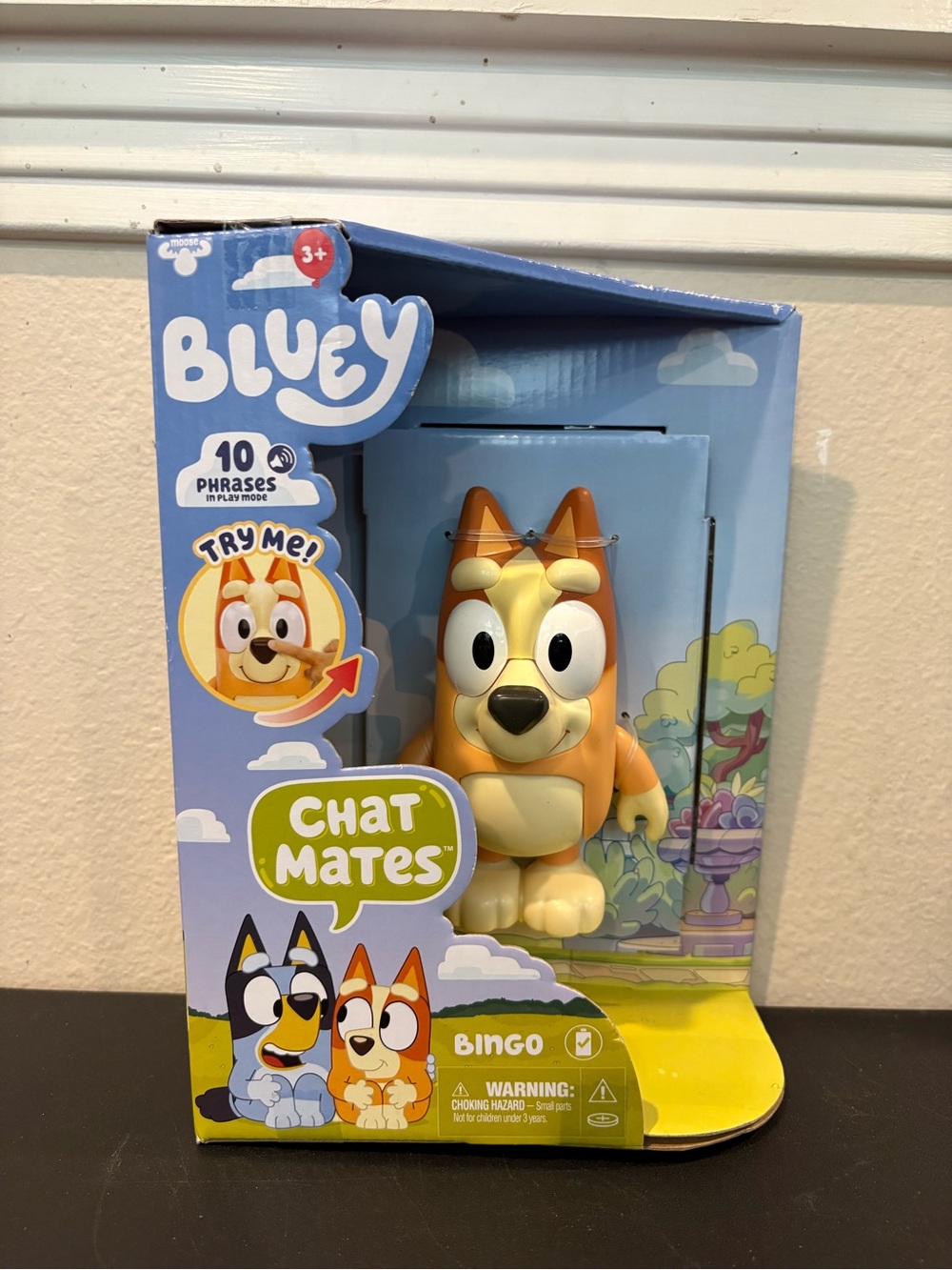 Bluey - Chat Mates Bluey. Says 10 Different Phrases BRAND NEW SEALED NEVER USED